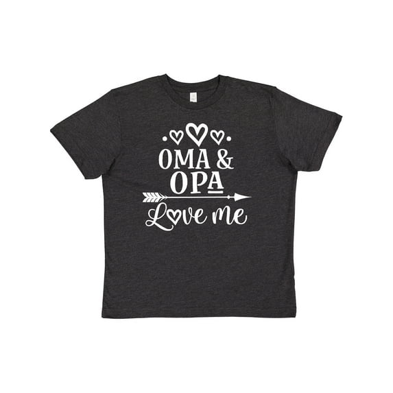 Inktastic My Oma Opa Love Me Grandchild Gift Youth T-Shirt