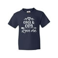 thumbnail image 1 of Inktastic My Oma Opa Love Me Grandchild Gift Youth T-Shirt, 1 of 5