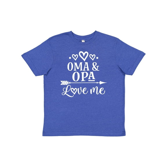 Inktastic My Oma Opa Love Me Grandchild Gift Youth T-Shirt