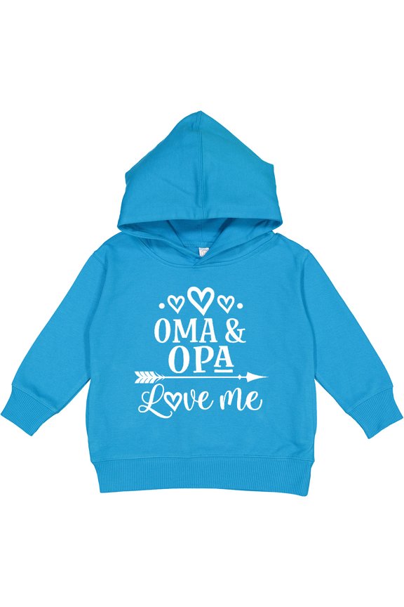 My Oma Opa Love Me Grandchild Toddler Hoodie