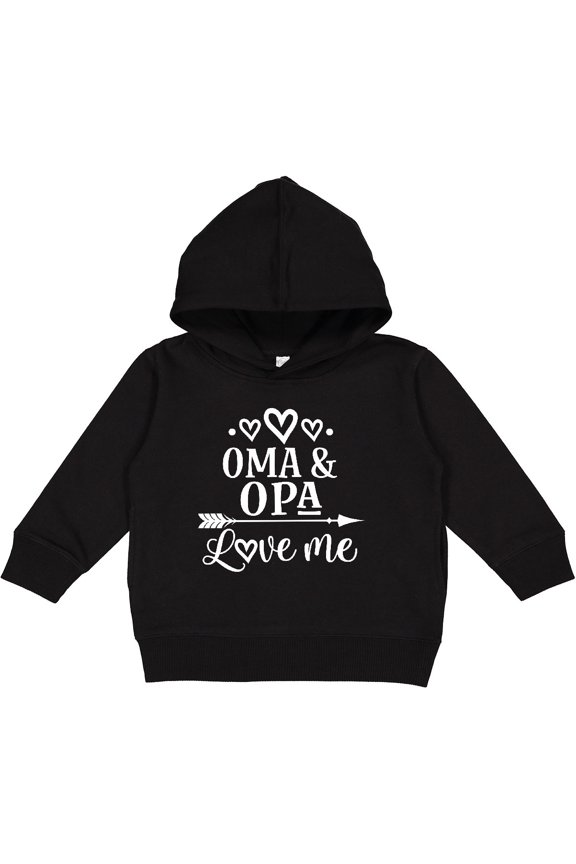 My Oma Opa Love Me Grandchild Toddler Hoodie