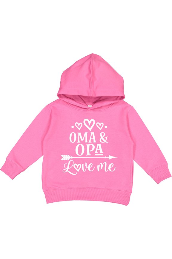My Oma Opa Love Me Grandchild Toddler Hoodie