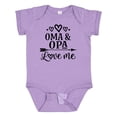thumbnail image 1 of Inktastic My Oma Opa Love Me Grandkids Boys or Girls Baby Bodysuit, 1 of 5