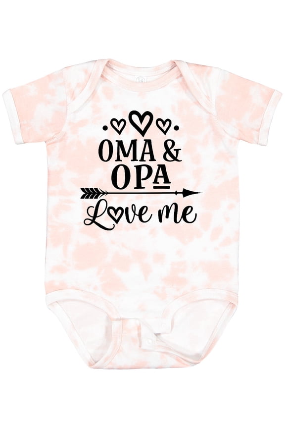 My Oma Opa Love Me Grandkids Boys or Girls Baby Bodysuit