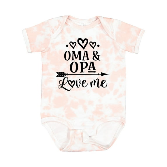 Inktastic My Oma Opa Love Me Grandkids Boys or Girls Baby Bodysuit