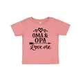 thumbnail image 1 of Inktastic My Oma Opa Love Me Grandkids Boys or Girls Baby T-Shirt, 1 of 5