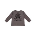 thumbnail image 1 of Inktastic My Oma Opa Love Me Grandkids Boys or Girls Long Sleeve Toddler T-Shirt, 1 of 5