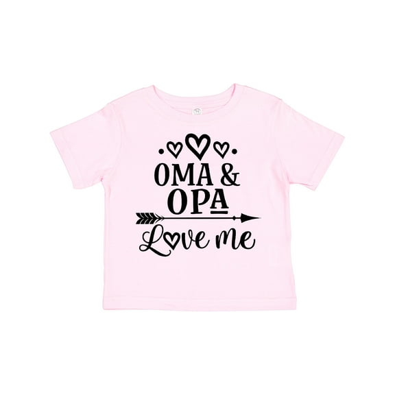 Inktastic My Oma Opa Love Me Grandkids Boys or Girls Toddler T-Shirt