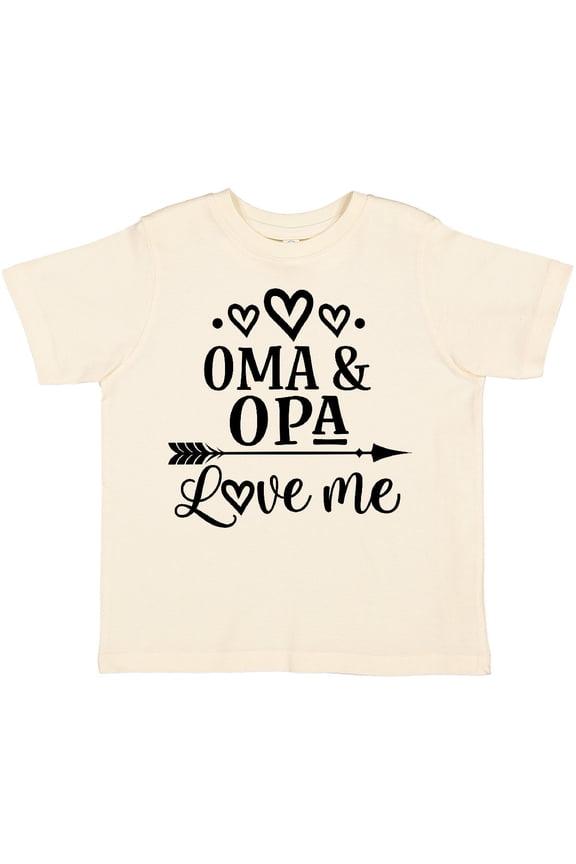 My Oma Opa Love Me Grandkids Boys or Girls Toddler T-Shirt