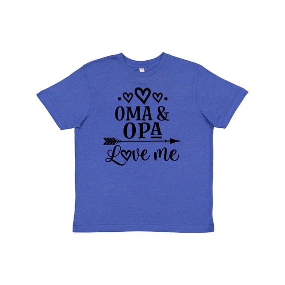 Inktastic My Oma Opa Love Me Grandkids Youth T-Shirt