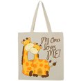 thumbnail image 1 of Inktastic My Oma loves me Tote Bag, 1 of 5