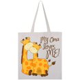 thumbnail image 1 of Inktastic My Oma loves me Tote Bag, 1 of 4