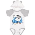 thumbnail image 1 of Inktastic My Opa Loves Me- whale shark Boys or Girls Baby Bodysuit, 1 of 5