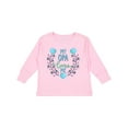 thumbnail image 1 of Inktastic My Opa Loves Me with Flowers and Hearts Boys or Girls Long Sleeve Toddler T-Shirt, 1 of 5