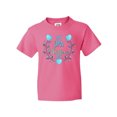 thumbnail image 1 of Inktastic My Opa Loves Me with Flowers and Hearts Youth T-Shirt, 1 of 5