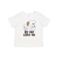 thumbnail image 1 of Inktastic My Pap Loves Me Grandson Puppy Boys Baby T-Shirt, 1 of 5