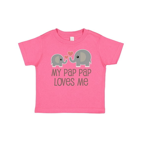 Inktastic My Pap Pap Grandpa Loves Me Boys or Girls Baby T-Shirt