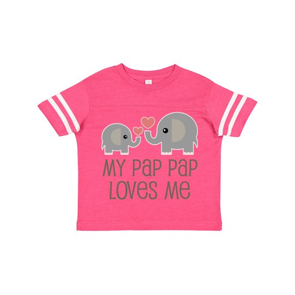 Inktastic My Pap Pap Grandpa Loves Me Boys or Girls Toddler T-Shirt