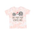 thumbnail image 1 of Inktastic My Pap Pap Grandpa Loves Me Boys or Girls Toddler T-Shirt, 1 of 5
