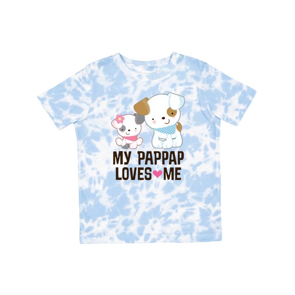 Inktastic My Pap Pap Loves Me Granddaughter Girls Toddler T-Shirt