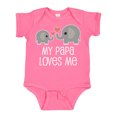 thumbnail image 1 of Inktastic My Papa Grandpa Loves Me Boys or Girls Baby Bodysuit, 1 of 5
