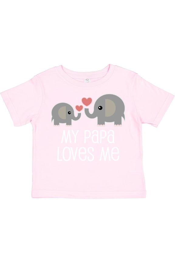 My Papa Grandpa Loves Me Boys or Girls Toddler T-Shirt