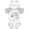 thumbnail image 1 of Inktastic My Papa Loves Me- Cute Polar Bears Boys or Girls Baby Bodysuit, 1 of 5