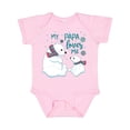 thumbnail image 1 of Inktastic My Papa Loves Me- Cute Polar Bears Boys or Girls Baby Bodysuit, 1 of 5