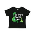 thumbnail image 1 of Inktastic My Papa Loves Me Dinosaur Boys Toddler T-Shirt, 1 of 5
