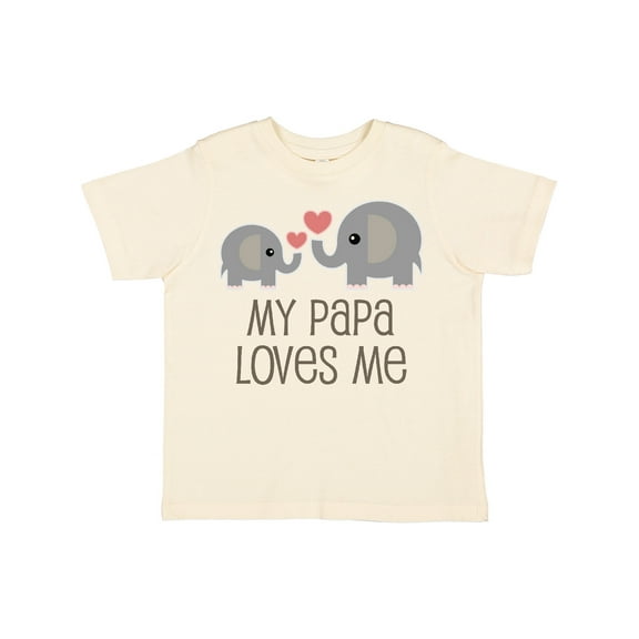 Inktastic My Papa Loves Me Grandchild Boys or Girls Toddler T-Shirt