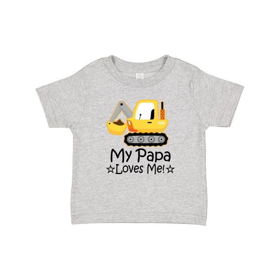 Inktastic My Papa Loves Me Grandchild Truck Boys Baby T-Shirt