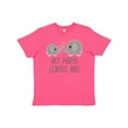thumbnail image 1 of Inktastic My Papa Loves Me Grandchild Youth T-Shirt, 1 of 5