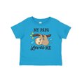 thumbnail image 1 of Inktastic My Papa Loves Me with Sloth and Hearts Boys or Girls Baby T-Shirt, 1 of 5