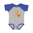 thumbnail image 1 of Inktastic My Papa Loves me- cute giraffe Boys or Girls Baby Bodysuit, 1 of 5