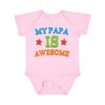 thumbnail image 1 of Inktastic My Papa is Awesome Boys or Girls Baby Bodysuit, 1 of 5