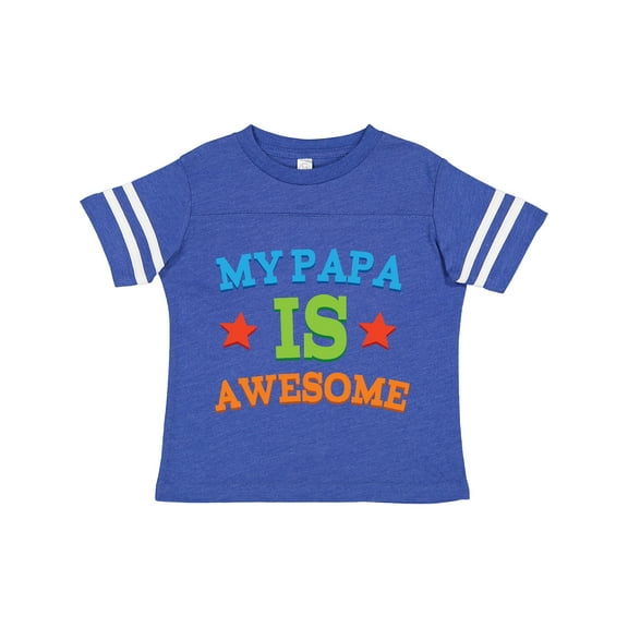 Inktastic My Papa is Awesome Boys or Girls Toddler T-Shirt