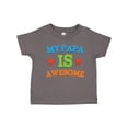 thumbnail image 1 of Inktastic My Papa is Awesome Boys or Girls Toddler T-Shirt, 1 of 5