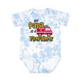thumbnail image 1 of Inktastic My Papa is a Firefighter with Fire Truck Boys or Girls Baby Bodysuit, 1 of 5