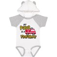 thumbnail image 1 of Inktastic My Papa is a Firefighter with Fire Truck Boys or Girls Baby Bodysuit, 1 of 5