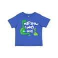 thumbnail image 1 of Inktastic My Papaw Grandpa Loves Me Dinosaur Boys Toddler T-Shirt, 1 of 5