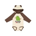 thumbnail image 1 of Inktastic My Papaw Loves Me Grandson Frog Boys Long Sleeve Baby Bodysuit, 1 of 5