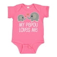 thumbnail image 1 of Inktastic My Papou Grandpa Loves Me Boys or Girls Baby Bodysuit, 1 of 5
