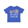 thumbnail image 1 of Inktastic My Papou Grandpa Loves Me Boys or Girls Toddler T-Shirt, 1 of 5