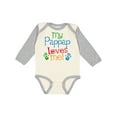 thumbnail image 1 of Inktastic My Pappap Loves Me Gift Boys or Girls Long Sleeve Baby Bodysuit, 1 of 5