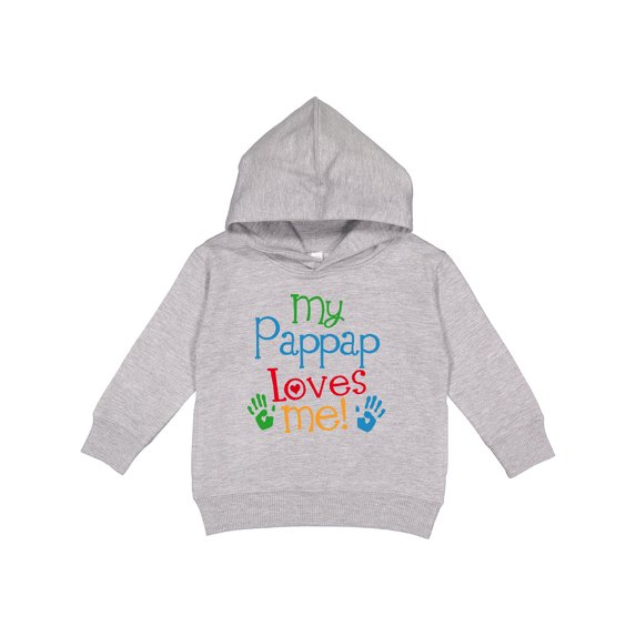 Inktastic My Pappap Loves Me Toddler Hoodie