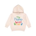 thumbnail image 1 of Inktastic My Pappap Loves Me Toddler Hoodie, 1 of 4