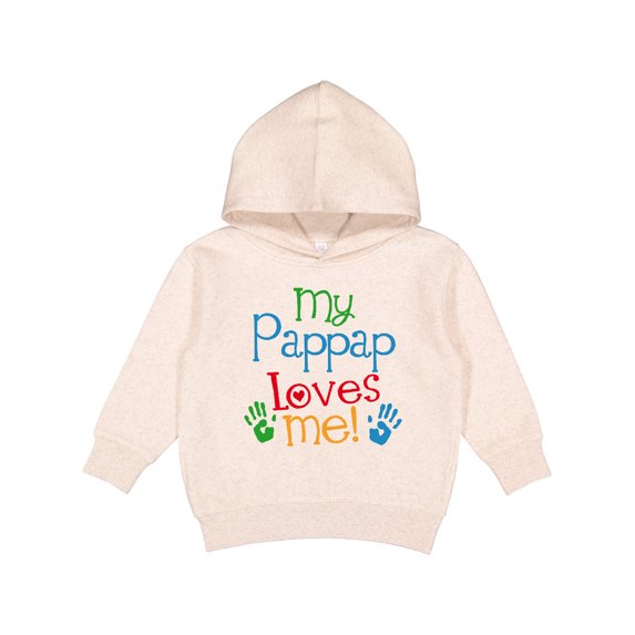 Inktastic My Pappap Loves Me Toddler Hoodie