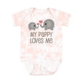 thumbnail image 1 of Inktastic My Pappy Grandpa Loves Me Boys or Girls Baby Bodysuit, 1 of 5