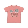 thumbnail image 1 of Inktastic My Pappy Grandpa Loves Me Boys or Girls Toddler T-Shirt, 1 of 5