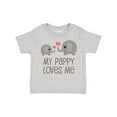 thumbnail image 1 of Inktastic My Pappy Grandpa Loves Me Boys or Girls Toddler T-Shirt, 1 of 5